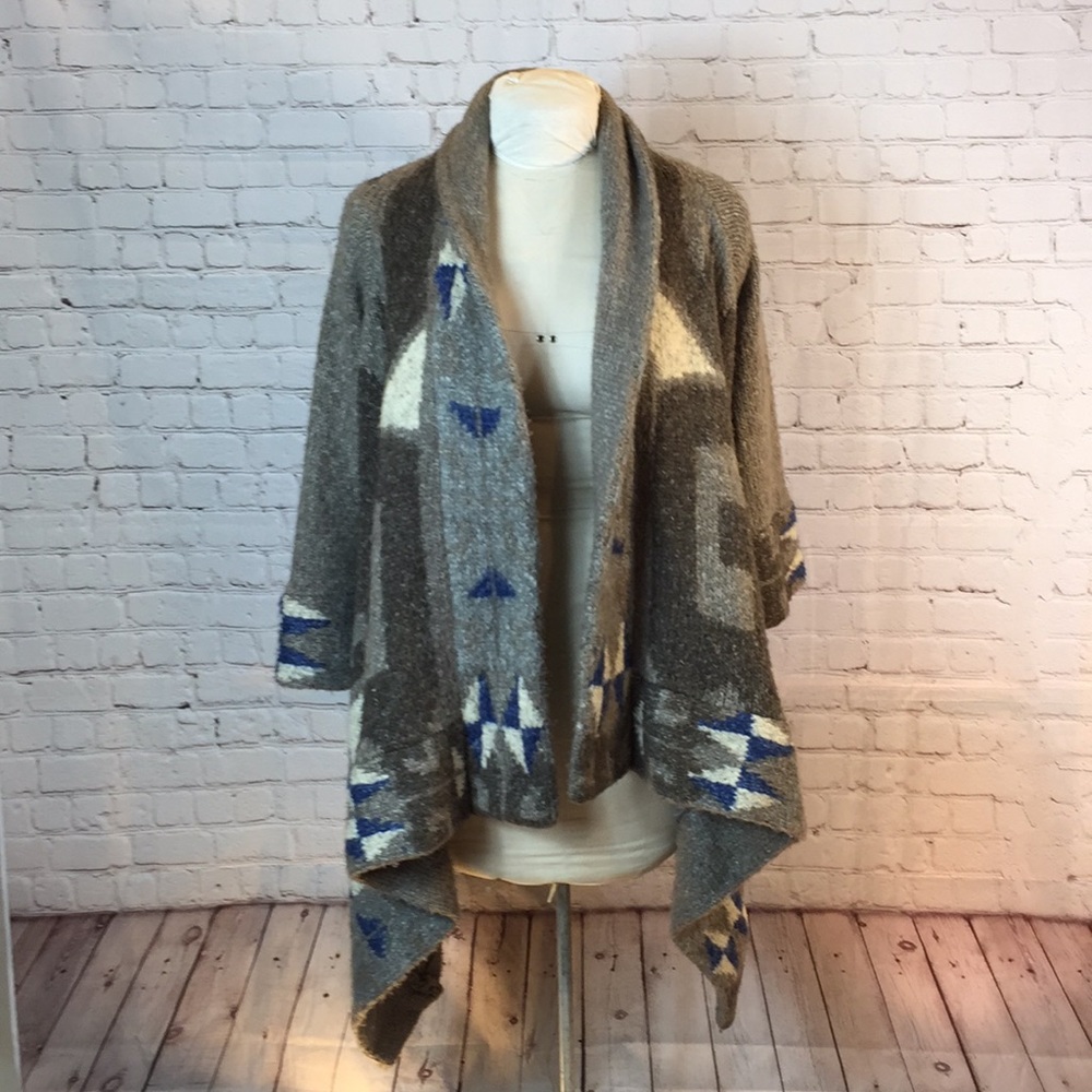 John & Jenn oversized long asymmetrical sweater